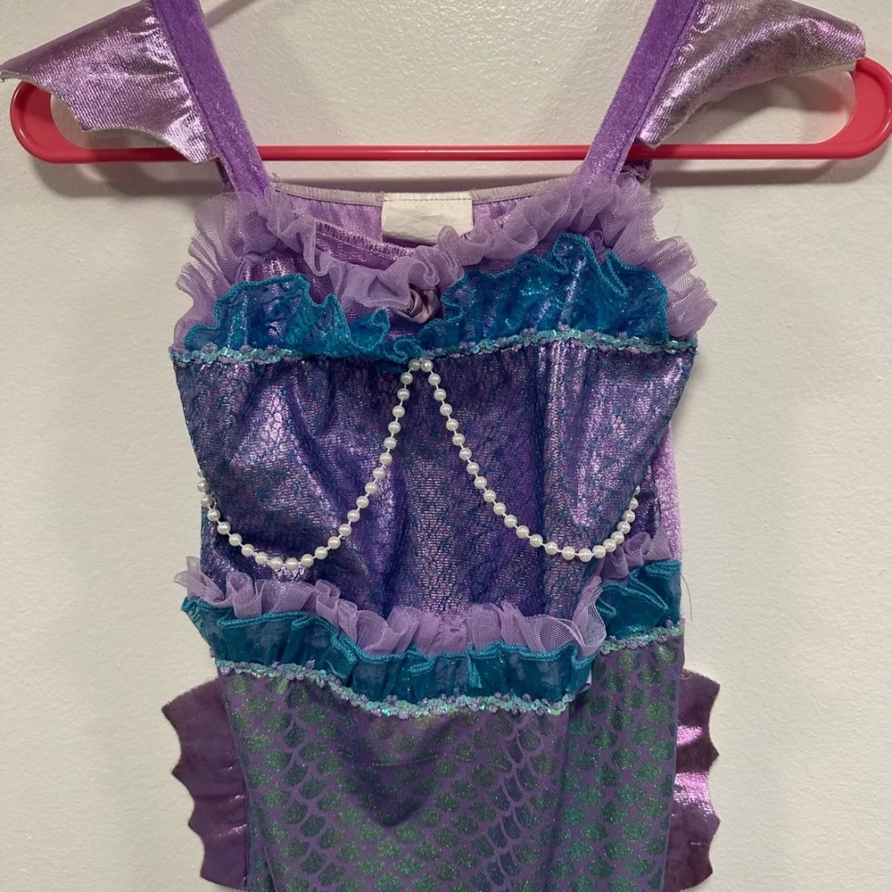 Mermaid Halloween costume! Girls dress up mermaid dress size 7/8!